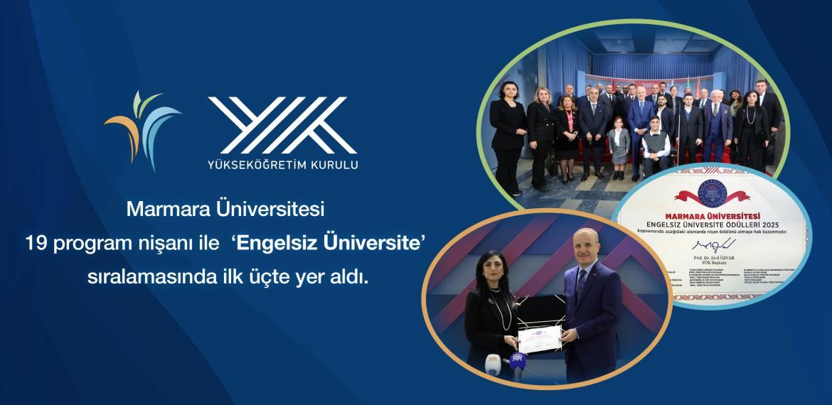 Üniversitemiz, Engelsiz Üniversite Sıralamasında İlk Üçte Yer Aldı